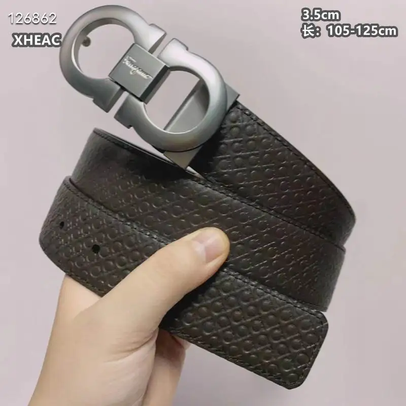 Ferragamo belt 35mmX105-125cm 8L101